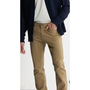 Jach's New York Men's Straight 5 Pocket Pant NWT 32x30 / Flex Waistband Tan